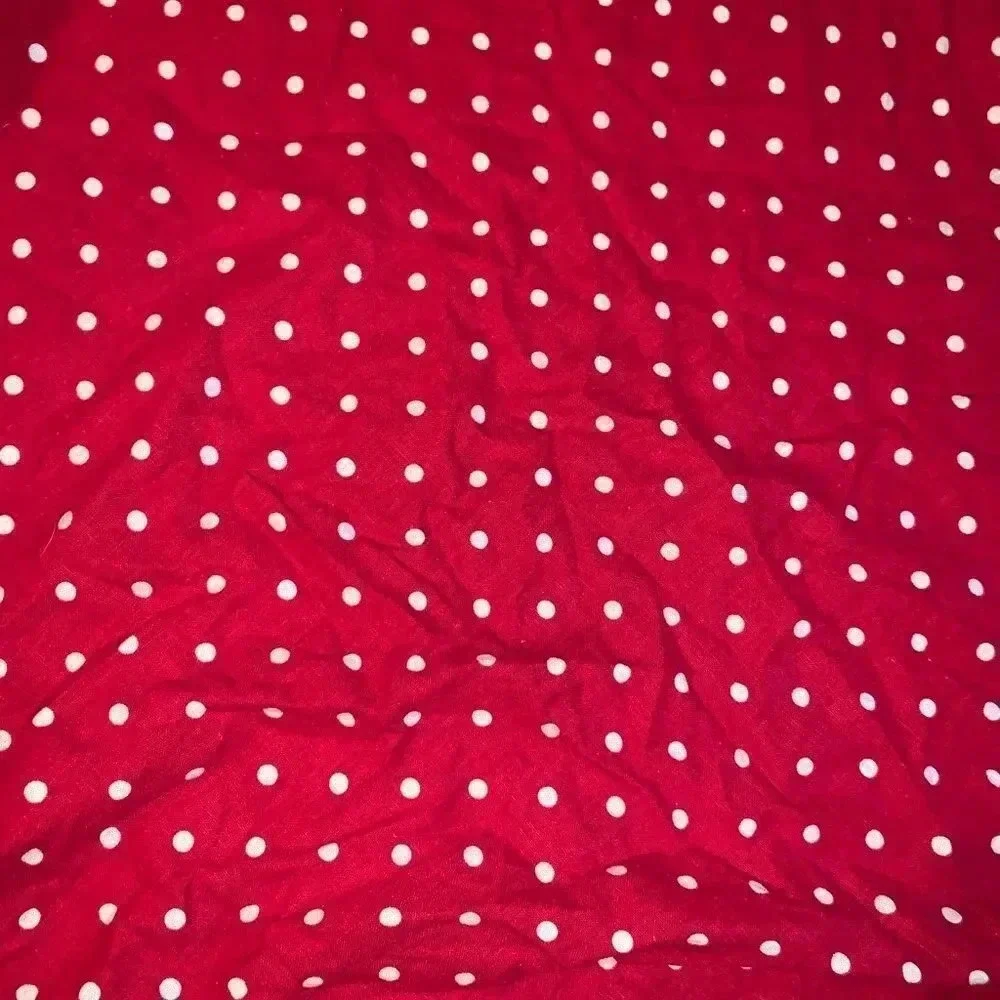 Vintage retro polka dot flared circle skirt